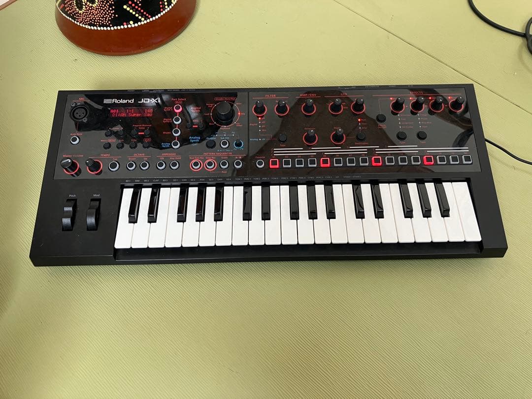 Roland JD-XI ・正規キャリングケース付き中古品