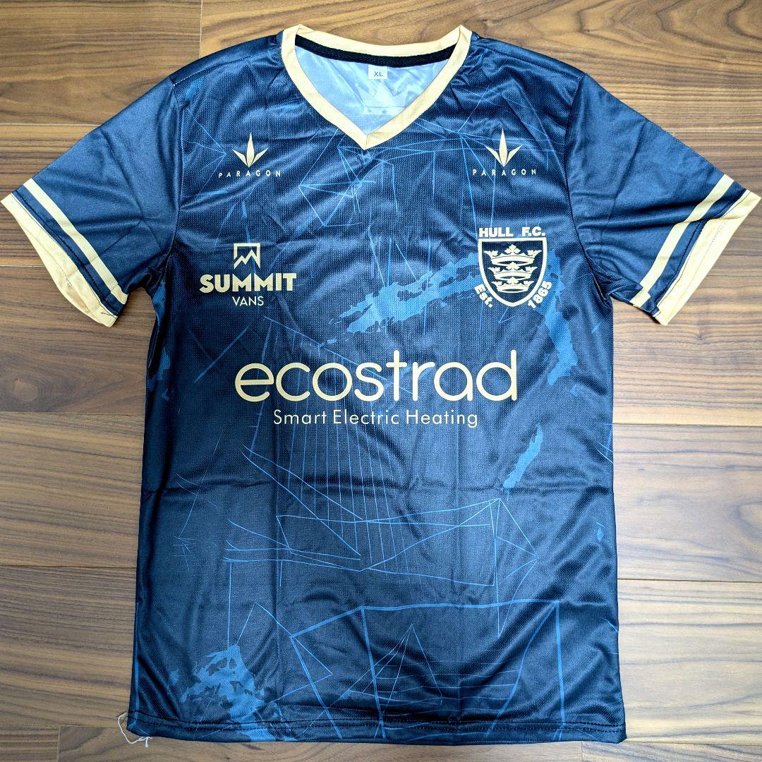 海外　Tシャツ　ジャージ　ゲームシャツ　ユニフォーム　スポーツウェア　紺