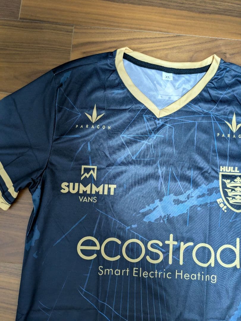 海外　Tシャツ　ジャージ　ゲームシャツ　ユニフォーム　スポーツウェア　紺