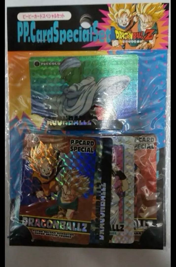新品　5枚　ドラゴンボール　ＰＰカード　カード　ピーピーカード　カードダス