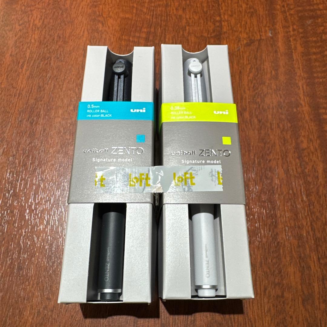 uniball ZENTO signature model ユニボールゼント