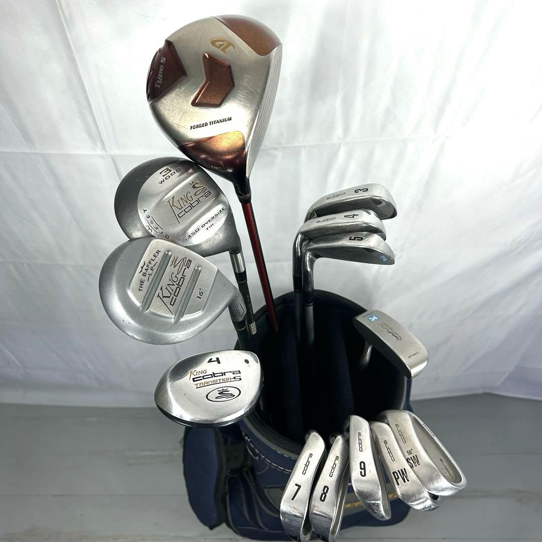 本格派　メンズゴルフクラブ　13本　フルセット　お試しセット　ゴルフセット