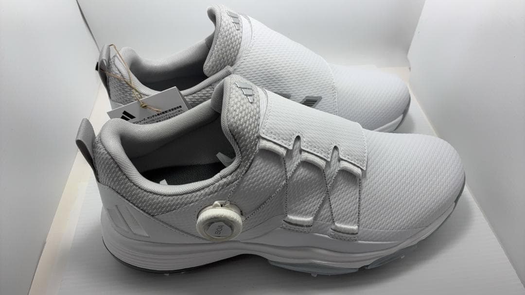 新品*2077/27cm♪♪アディダス ゴルフ POWERFADE BOA