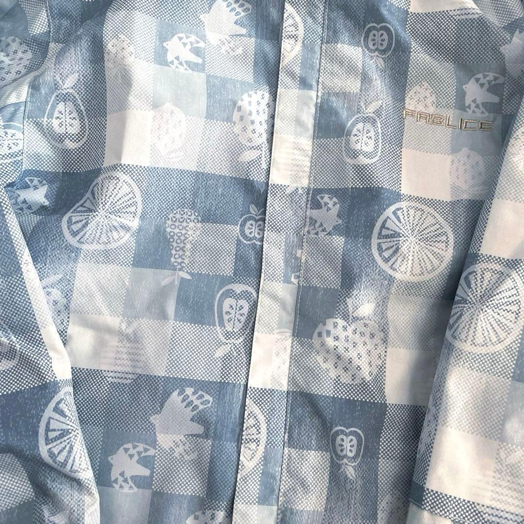 ２回着用品　フルーツ、とり柄　キッズ160cmスキーウェア