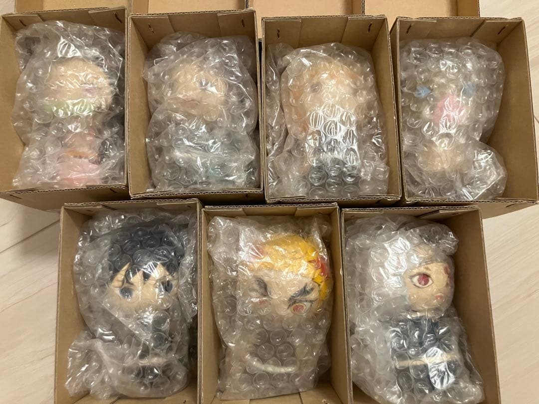 卯三郎　鬼滅の刃　こけし人形 7箱セット 新品未使用品