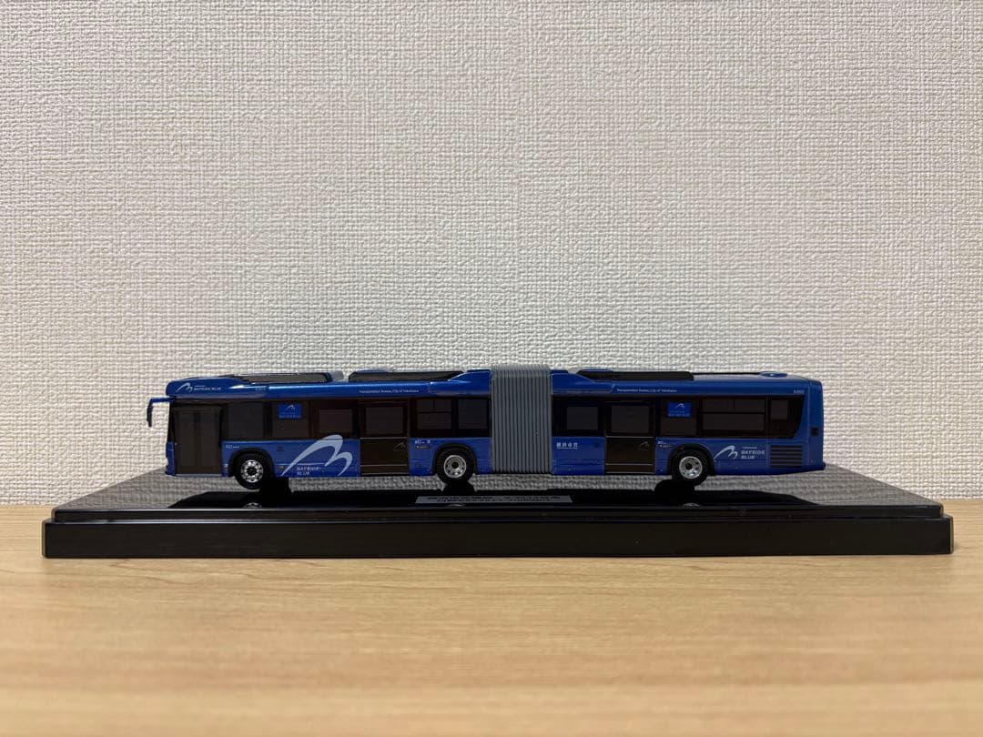 横浜市営バス　ベイサイドブルー　模型