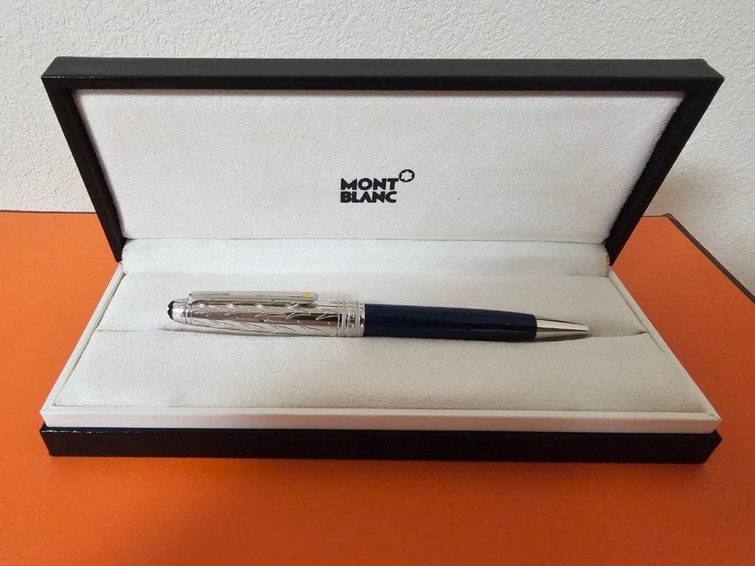 MONT BLANC ボールペン 【星の王子様シリーズ】 青 専用ケース付き