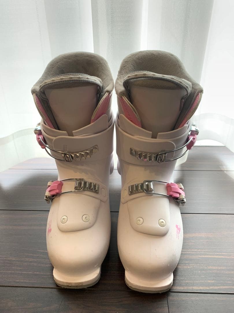 HEAD 21〜21.5 子ども用スキー用ブーツ ホワイト/ピンク