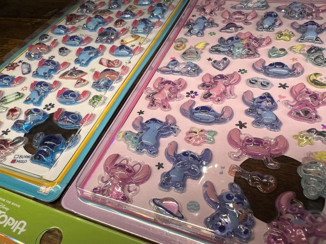 国内正規　ディズニー　ボンボンドロップシール　プリンセス　ズートピア　スティッチ