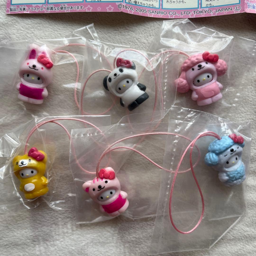ハローキティ　おきがえフォーチュンマスコット全６種セット