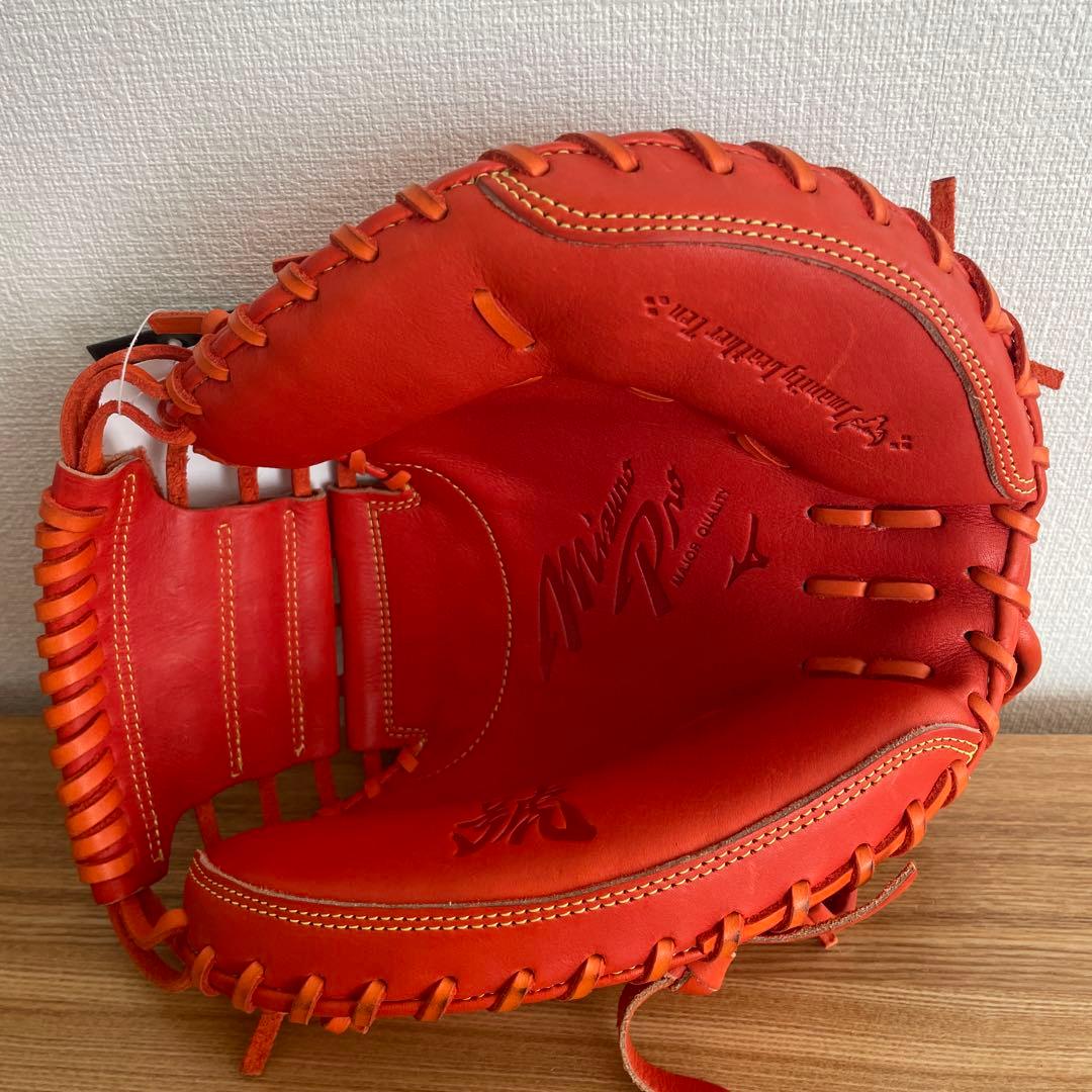 ミズノプロ 硬式　キャッチャーミット　定価63800円　SAKEBI　號　グラブ