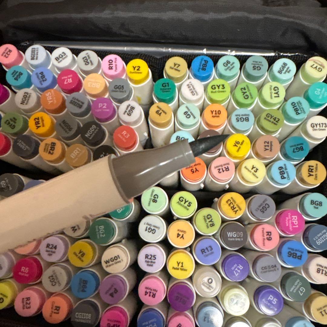 カ*氏様 Ohuhu 500色マーカーセット