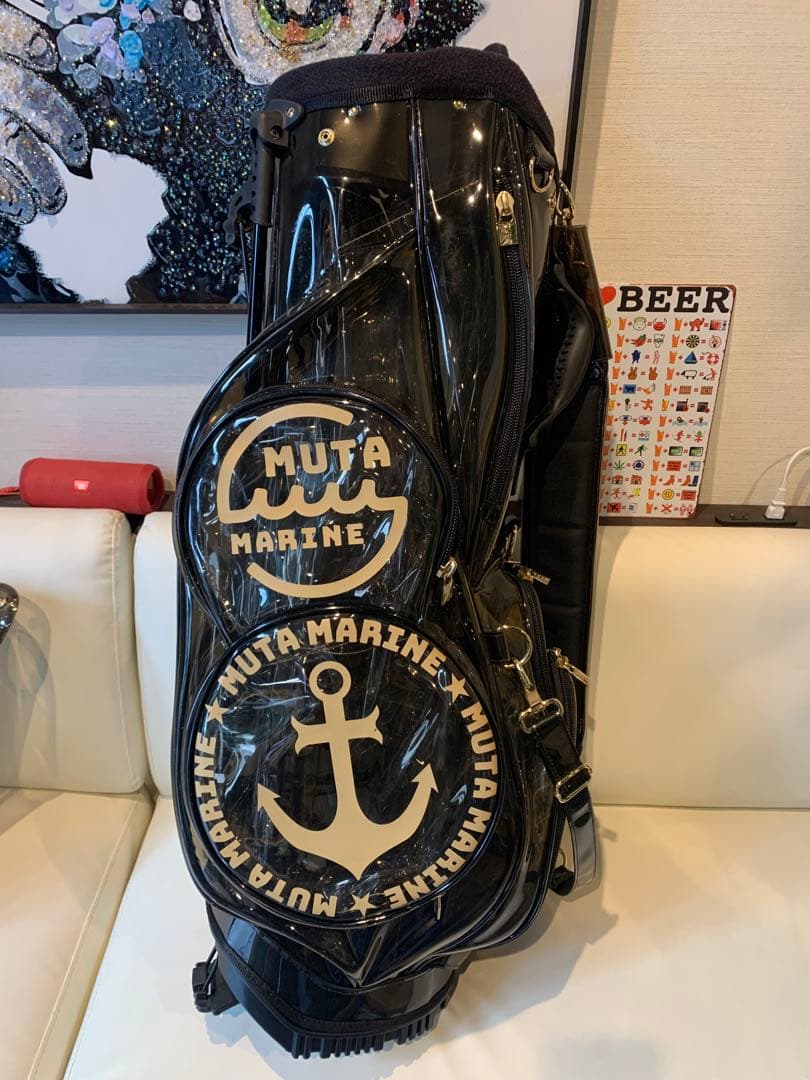 MUTA MARINE ゴルフバッグ ブラック