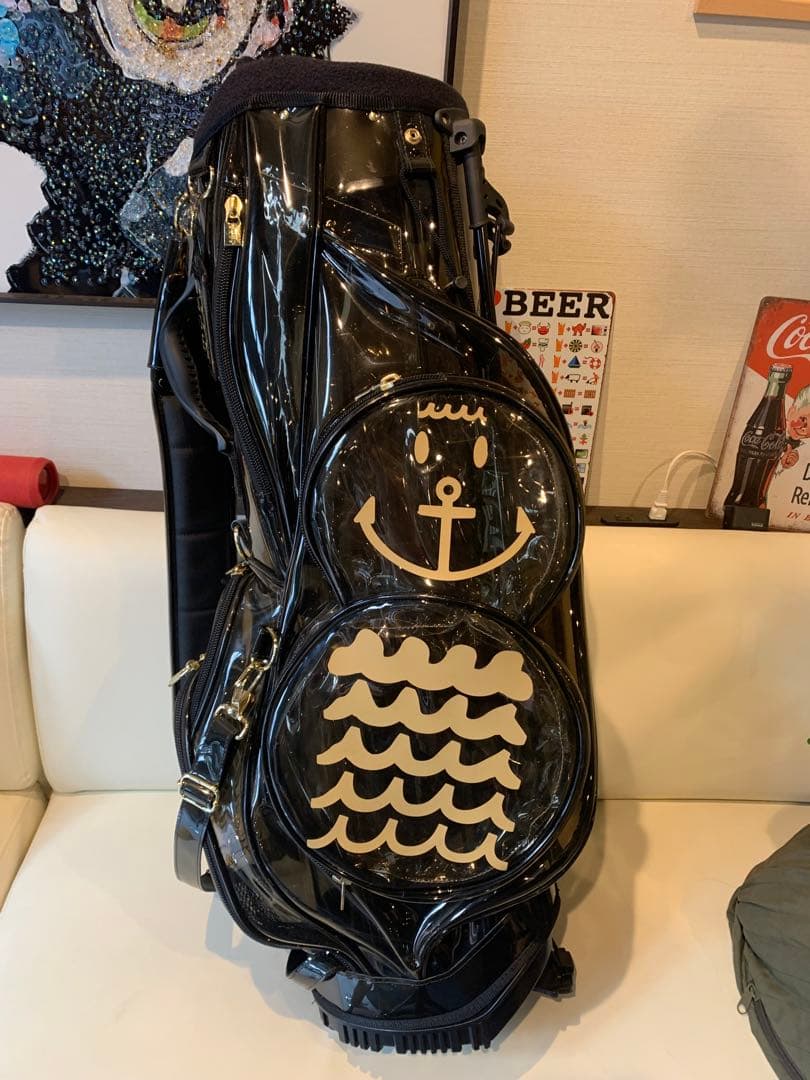 MUTA MARINE ゴルフバッグ ブラック