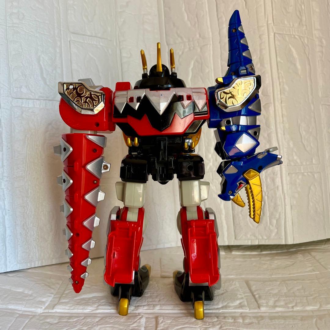 【希少】爆竜戦隊アバレンジャー　DX爆竜合体ロボ　アバレンオー　爆竜アクション