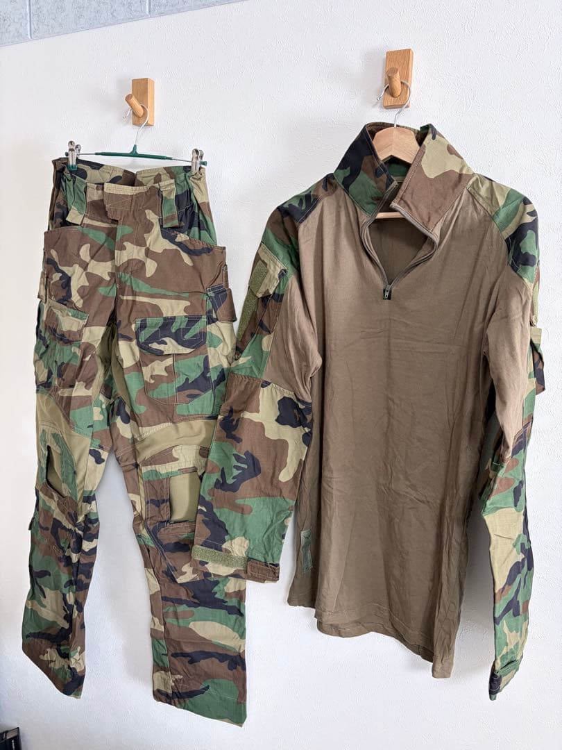 FFI Cryeタイプ G3 上下セット ウッドランド 日本L/32-34インチ