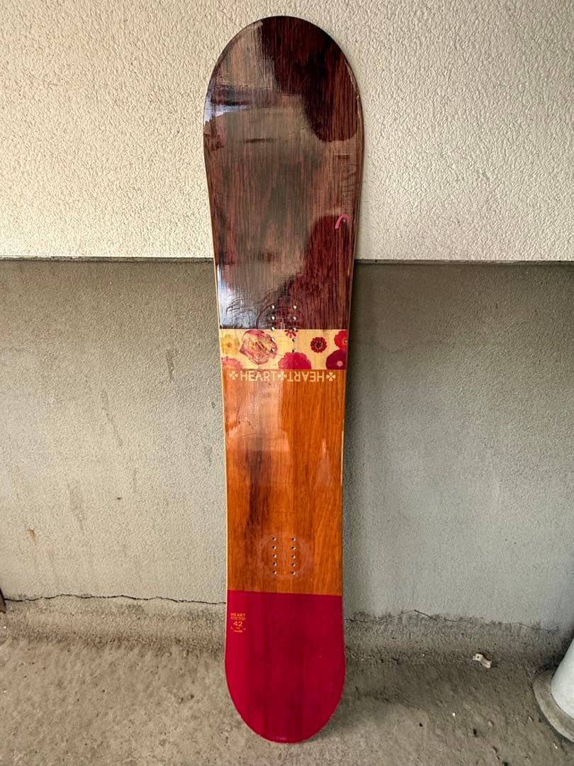 【HEAD】ヘッド スノーボード 板 142 グラトリ Heart ハート