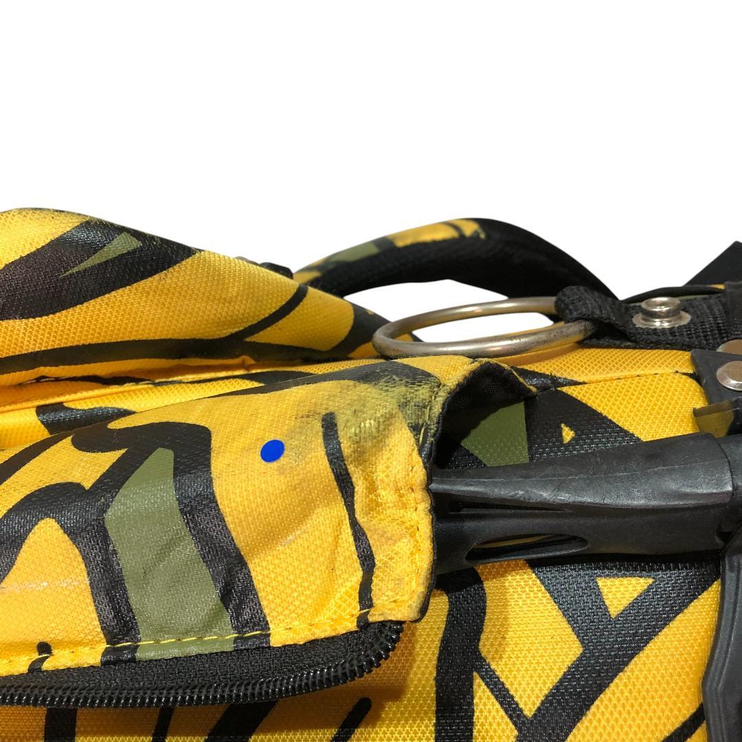 PEARLY GATES パーリーゲイツ スタンド付き キャディバッグ イエロー