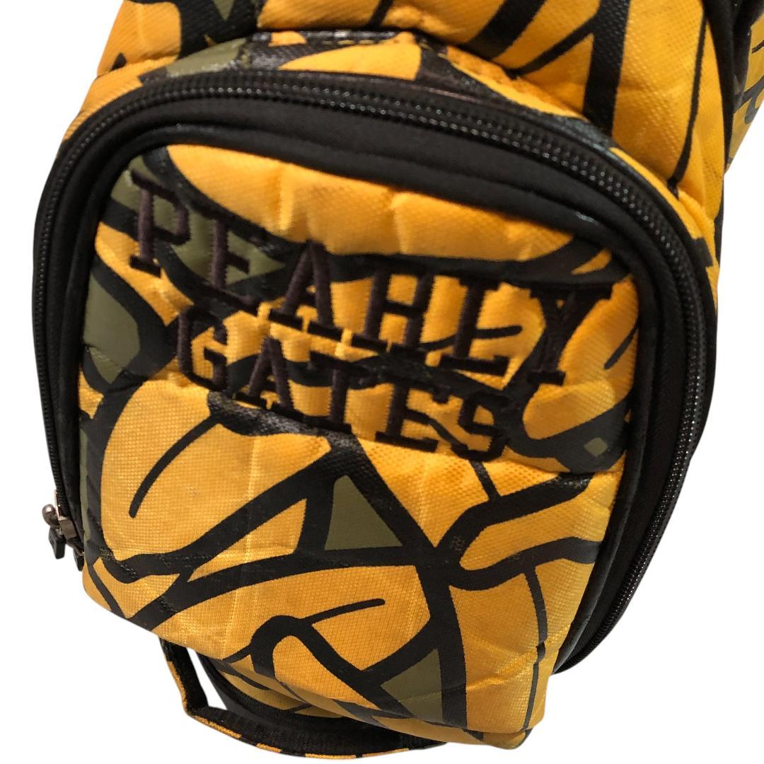 PEARLY GATES パーリーゲイツ スタンド付き キャディバッグ イエロー