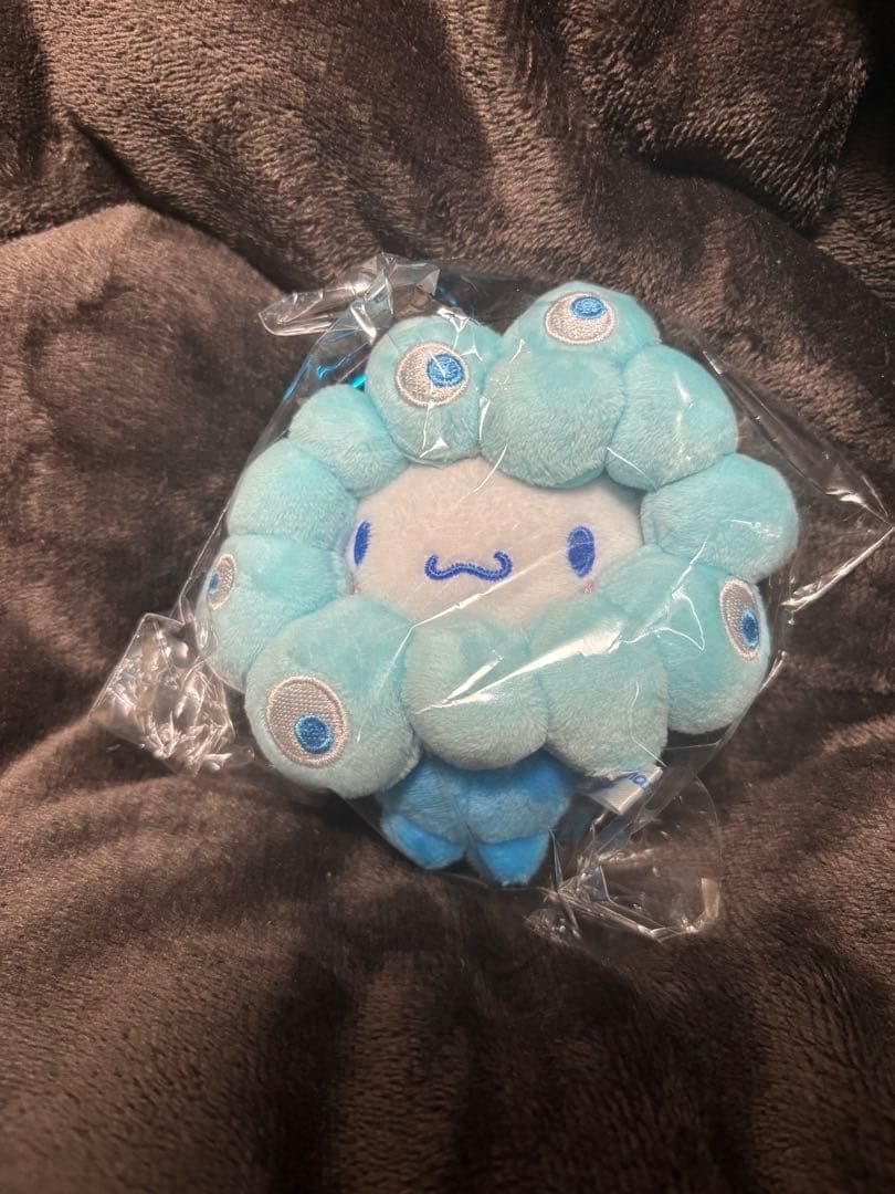 ミャクミャク なりきりぬいぐるみ シナモロール カラビナ付き