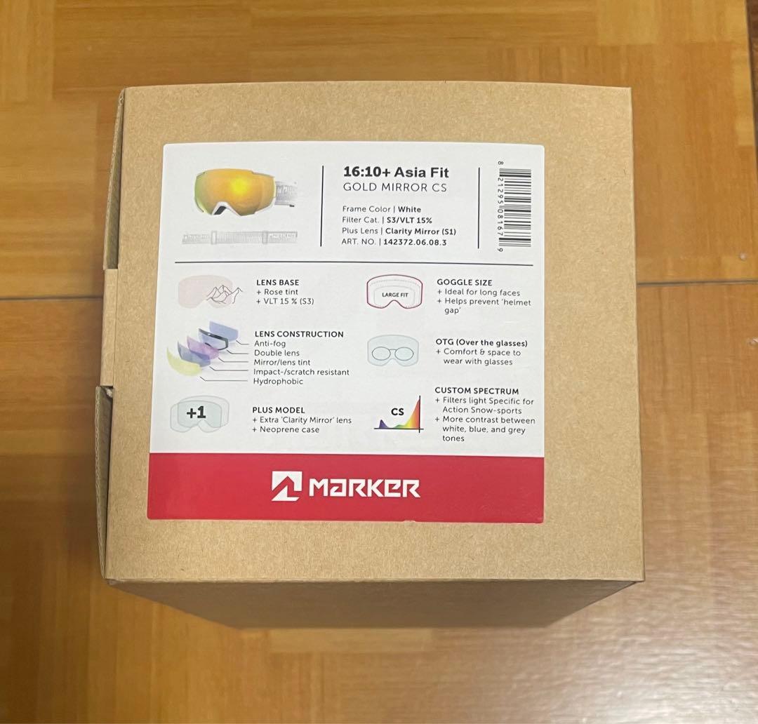 新品MARKER16:10+ WHITEホワイトマーカーメガネOK 46%OFF