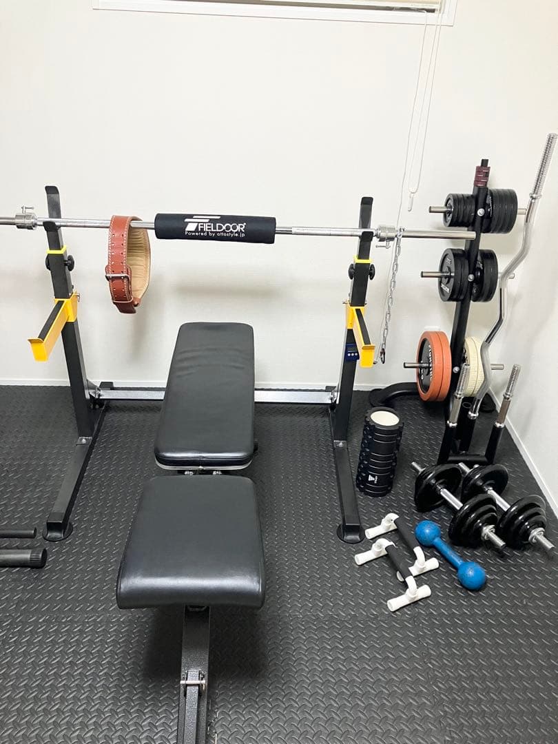 筋トレ・ベンチプレス・ベンチ・プレートセット・懸垂台・ダンベル・その他