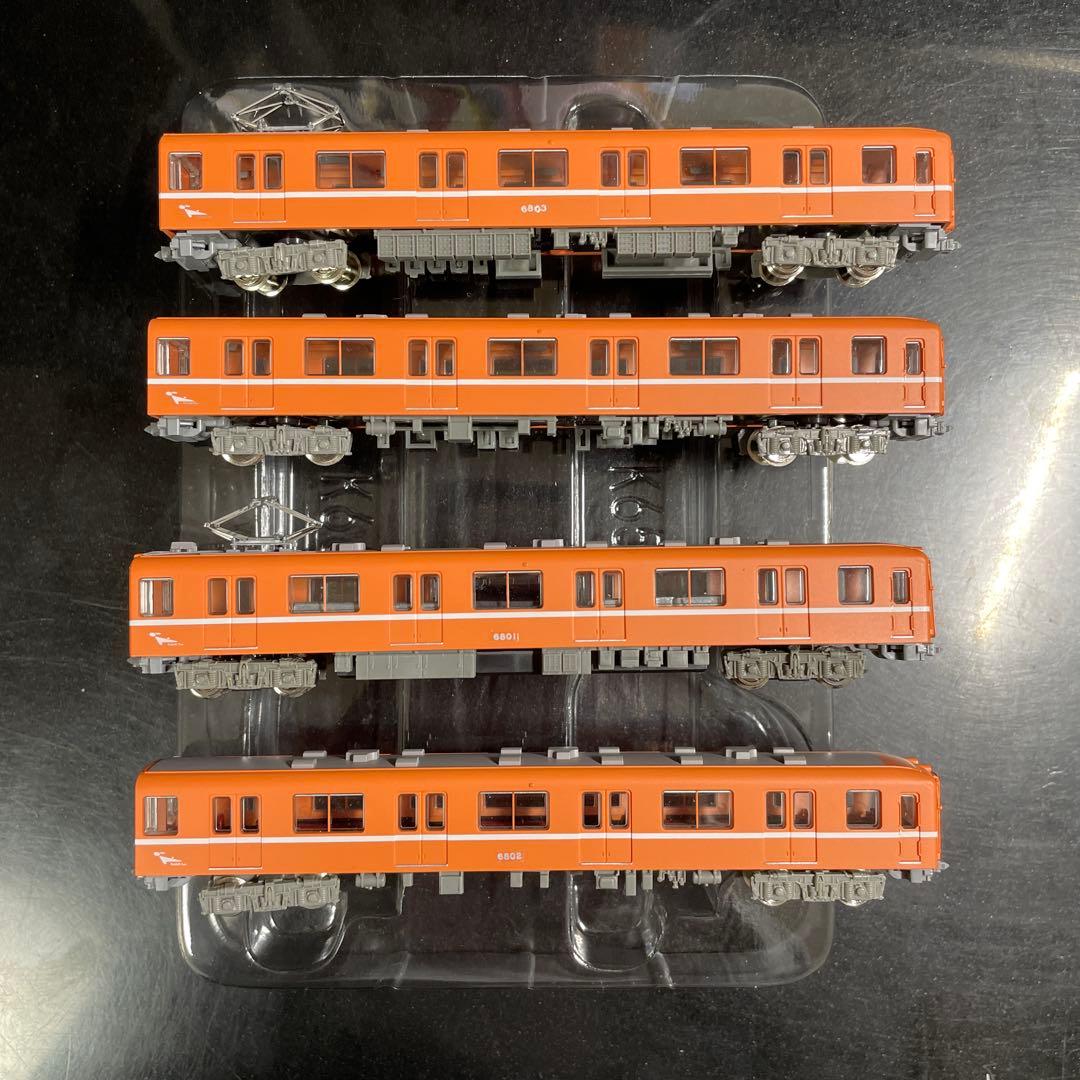 【TNカプラーNゲージ化 モーターあり】近鉄6800系4両セット
