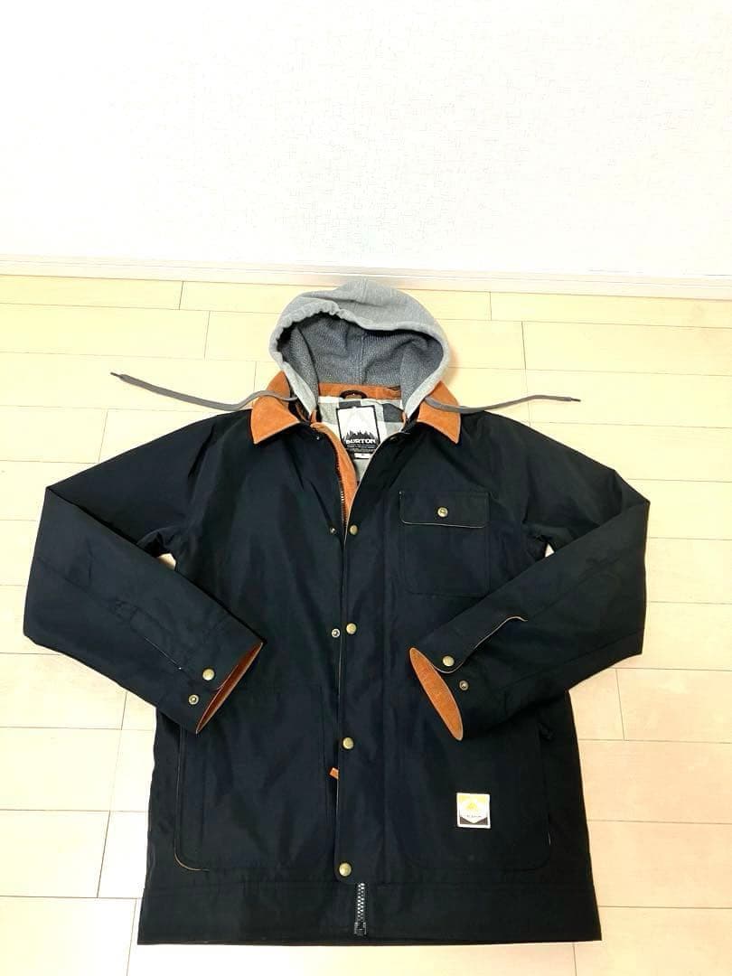 Burton スノーボード用ウェア フード付き ネイビー