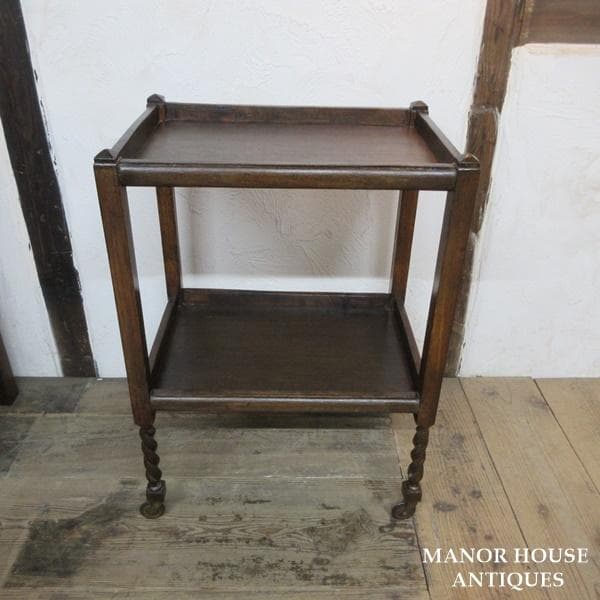 イギリス アンティーク 家具 キッチンワゴン トロリー カフェ 英国 6889d