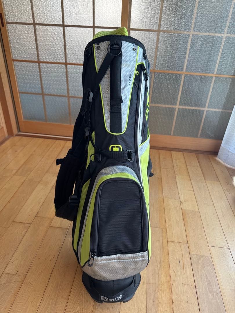 【美品！】OGIO キャディバッグ 8分割 ブラック・ライム