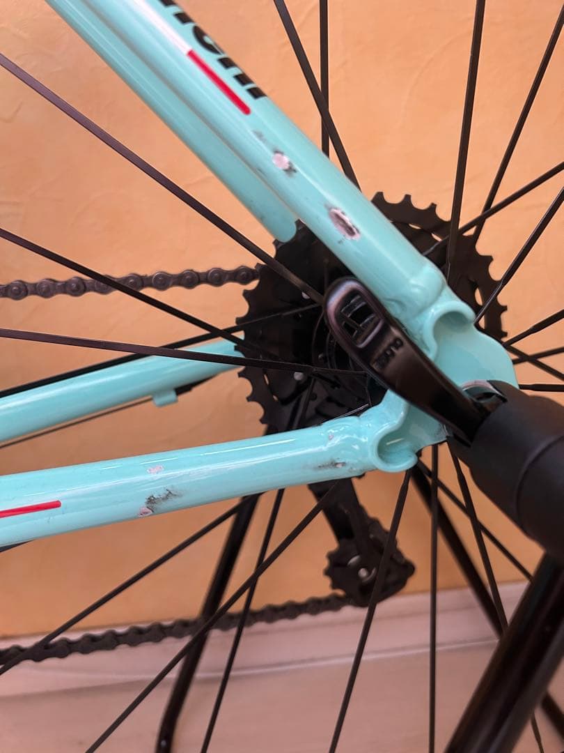 Bianchi ベルガモ　純正アルミホイール付