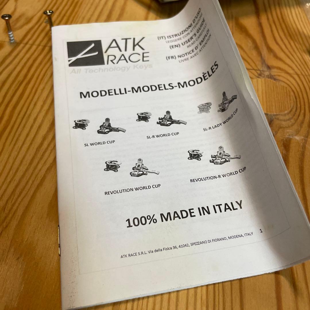 新品　ATK ビンディング