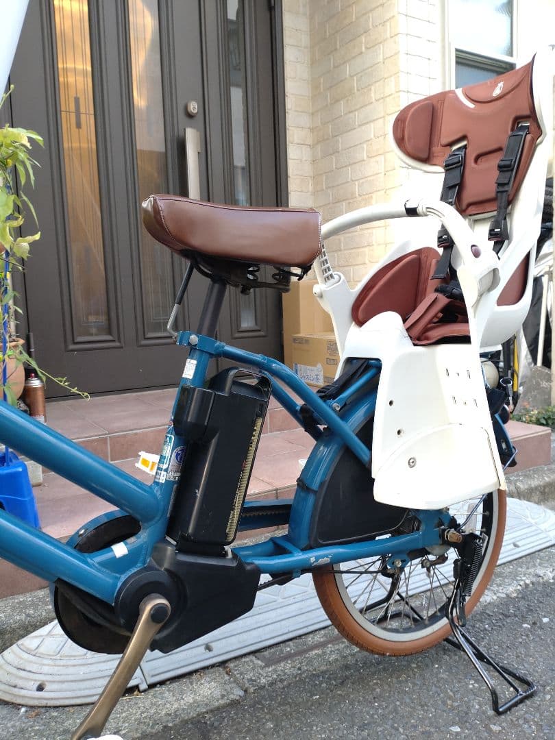 配送可★直接引渡可★カスタム【現行型ビッケグリ】電動アシスト自転車★３人乗子供乗