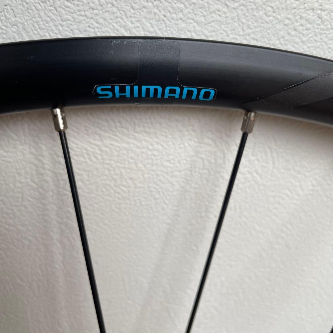 シマノ WH-RS171 完組ホイール 黒　前後2本セット ディスクブレーキ用