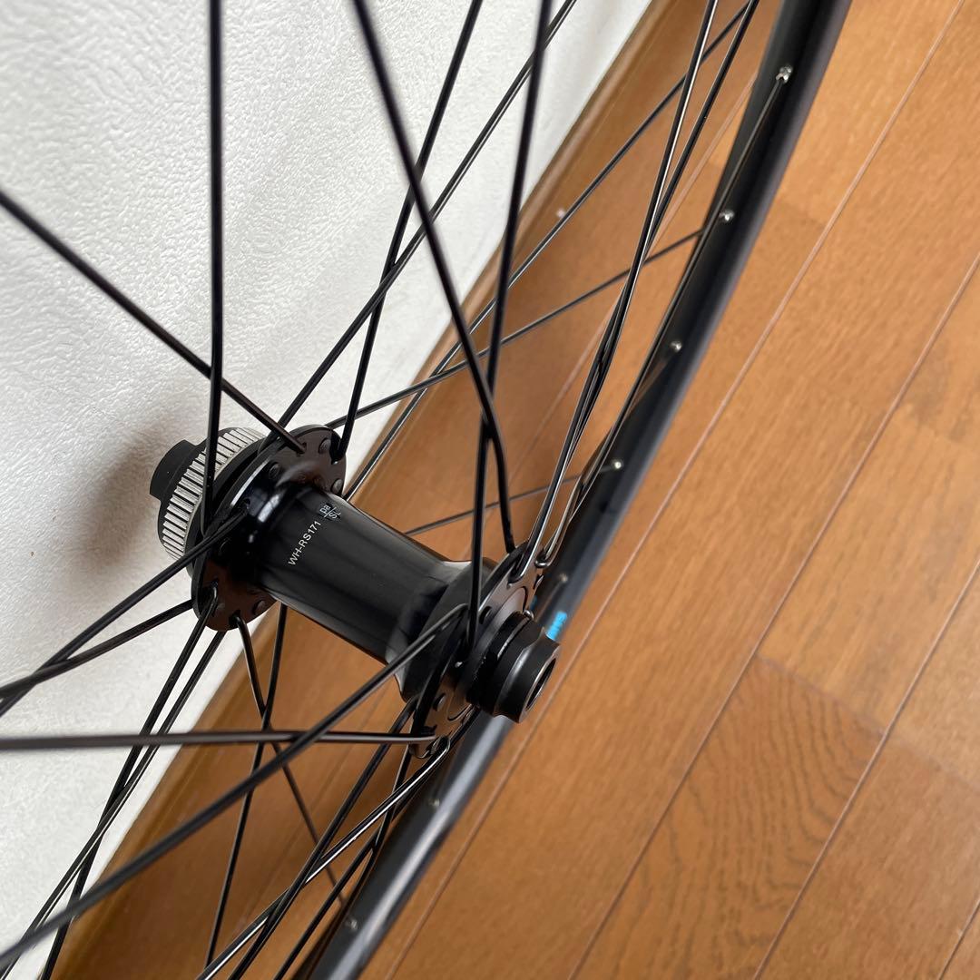 シマノ WH-RS171 完組ホイール 黒　前後2本セット ディスクブレーキ用