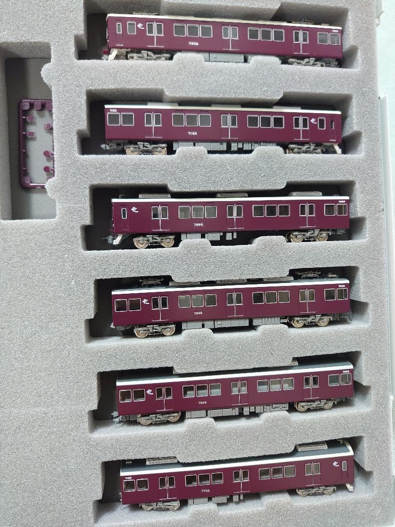 6両 阪急 7000系 新塗装 更新車 今津北線 神戸 グリーンマックス 加工品