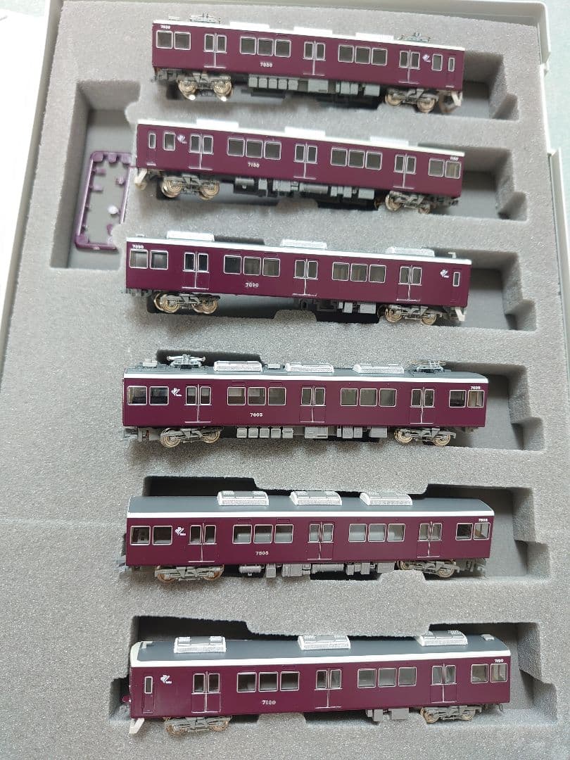 6両 阪急 7000系 新塗装 更新車 今津北線 神戸 グリーンマックス 加工品