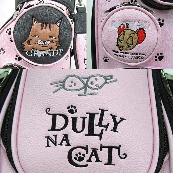 【新品】ダリーナキャット キャディバッグ　DN-CB03 ピンク