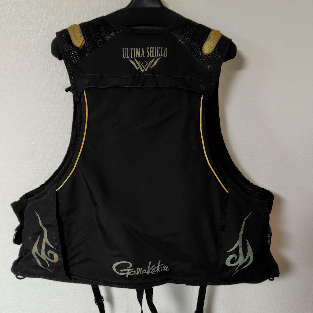 Gamakatsu エクストリームライフジャケット 3L ブラック