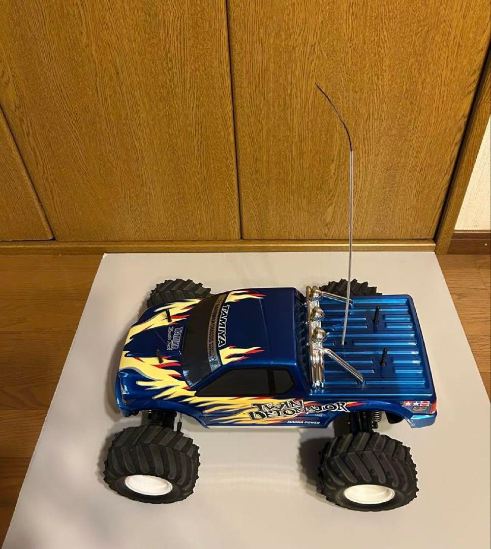 TAMIYA ツインデトネーター 1／10電動RCツインモーター4WD レア物