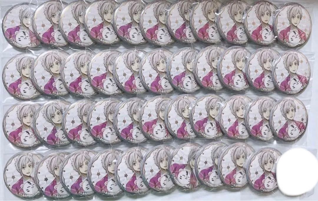 文スト　中島敦　缶バ　缶バ　中国　コラボ　上海　妖異