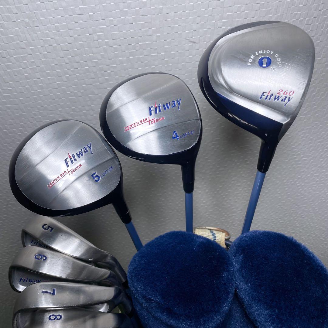 Fitway レディースゴルフクラブセット 11本 右