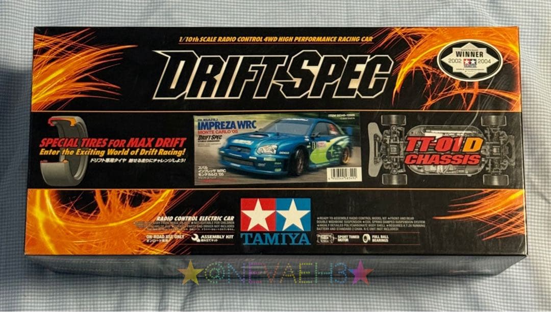 タミヤ★スバル インプレッサWRCモンテカルロ‘85 ドリフトスペックTT01D