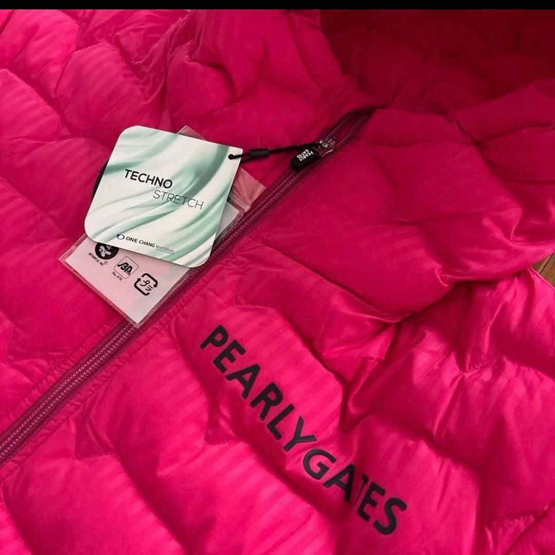 パーリーゲイツ 中綿 ジャケット ブルゾン　ジャンバー　 ピンク★5