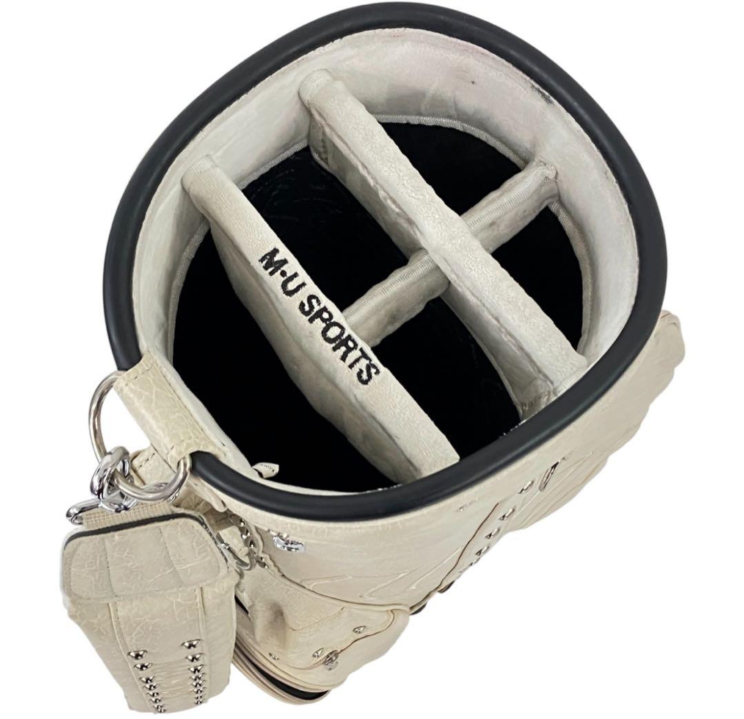 激レア！レディースミエコウエサコ MU SPORTS 5分割 キャディバッグ