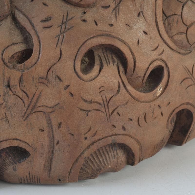 バリ島　インドネシア　木彫　ガルーダ像　置物　C　9848A