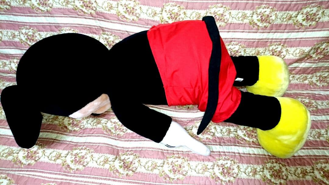 激レア 1970年 美品 初期 ディズニーワールド ミッキー BIG 特大 1m