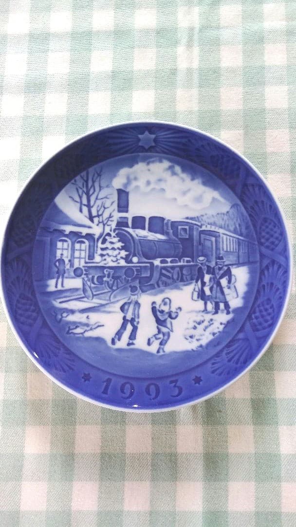 超レア物　ロイヤルコペンハーゲンイヤープレート　1993年