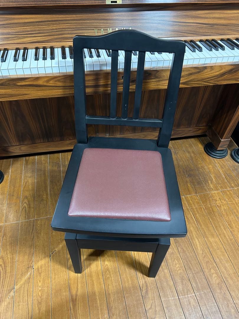 No.5A トムソン椅子 半艶塗装 ヤマハ ピアノ椅子　フェルト付き