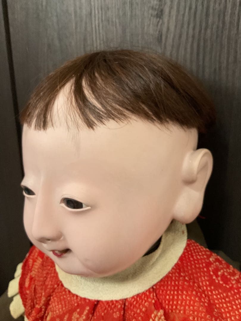 明治時代　明治抱き人形　抱き人形　超大型78㎝　雛人形　ひな人形　市松人形